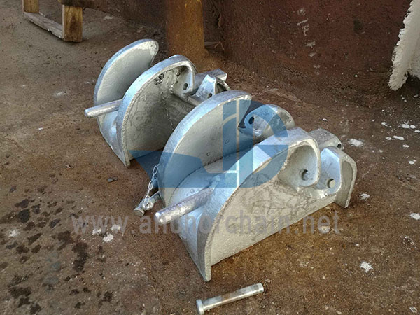 CB 286-84 valatud terasest hoovaketi stopper