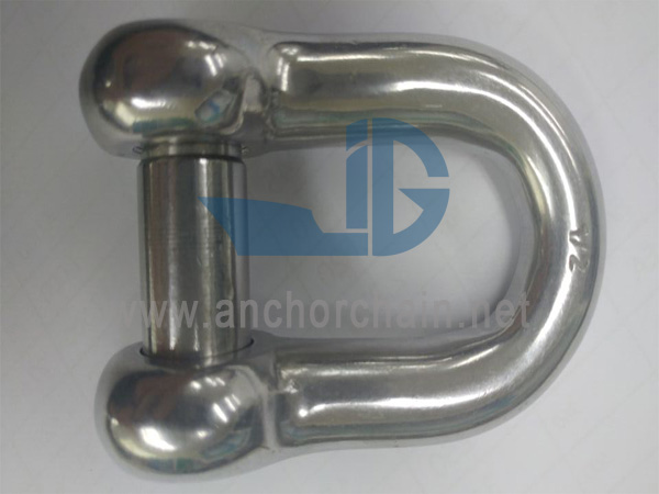 D-Shackle (koos pesa valamutihvtiga), SS304 VÕI SS316