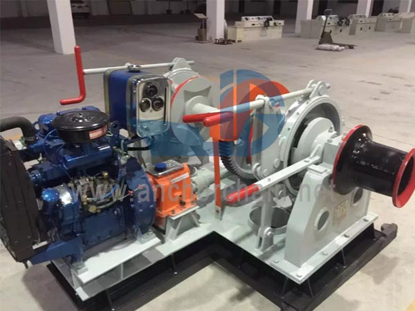 Diisel Double Gypsy Windlass