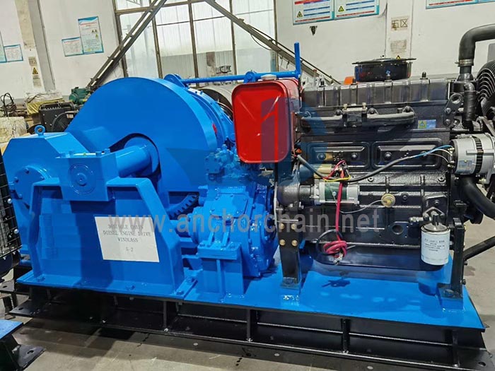 Diisel Single Gypsy Windlass
