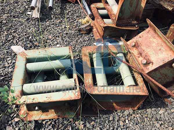 JIS F-2026 Horisontaalne Roller Fairlead Type A